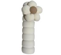 Plush Flower Knob Cover - Anti Static Protection Shield, Decorative Handle Sleeve for Touch Comfort, Soft Fabric Wrap, Hardware Accessory with Secure Fit, Insulated Grip Layer for Friction Reduction