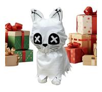Plush Ghost Cat Scary Soft Horrible Festive Decoration