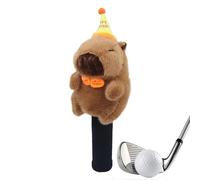 Plush Golf Club Covers - Cartoon Animal Headcover Set for Woods and Drivers, Protective Putting Green Gear for Men and Women, for Golfers, Dad, Husband, Father, Him, Her
