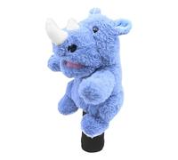 Plush Golf Head Covers, Cartoon Stuffed Animal Driver and Putter Headcover, 40 x 18 x 9 cm, 15,75 x 7,09 x 3,54 pulgadas Golf Club Protector, Ideal para protección de madera, Plush