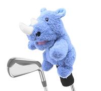 Plush Golf Head Covers, Driver Covers Golfing Heads, Cartoon Stuffed Animal Putter Headcover, Wood Club Protector, Soft and Sturdy Golf Accessory, Fun Design for Adults, Gift