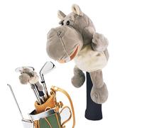 Plush Golf Headcovers, Animal Golf Club Sleeves, Funny Club Cover Shield, Plush Driver Protective Covers, Adorable for Men and Women, Usage for Golf Clubs, Drivers, Fairway Woods