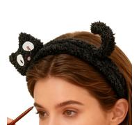 Plush Hairband - Makeup headbands for Women | Stretchable Velvet with Grip, Animal Design Wrap, Spa Essentials for Party Apartment School Use with soft velvet and elastic fit