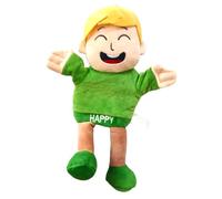Plush Hand Puppets - Interactive Puppet Toys Set, Emotional Educational Character Dolls | Suitable for Boys Girls Home Playroom School Classroom Role Play Storytelling Learning Activity Holiday Entert