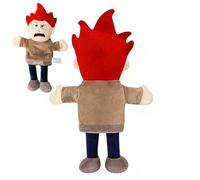 Plush Hand Puppets, juguete interactivo, emocional con diseño compacto, accesorio profesional de aprendizaje para la sala de clases, moderno engranaje con estilo de sueño, Educational Puppet