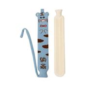 Plush Hot Water Bottle, Winter Hot Water Bag, Long Hot Water Bottle, Portable Hand Warmer Plush Hotwater Bag Bottle with Soft Cover for Hands, Feet, and Waist Warmth Comfort