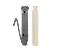 Plush Hot Water Bottle, Winter Hot Water Bag, Long Hot Water Bottle, Portable Hand Warmer Plush Hotwater Bag Bottle with Soft Cover for Hands, Feet, and Waist Warmth Comfort