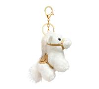 Plush Keychain | 2026 Cute Animal Ornament | 3.93in High Horse Purse Charm