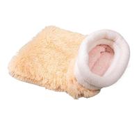 Plush Kitten Bed- 40x50cm Comfortable Cat Sleeping Bag | Cave Cat Beds Hideaway | Pet Snuggle Sack | Kitten Cuddle Zone | Plush Soft Nest For Balcony Living Room Bedroom Dorm Car Indoor