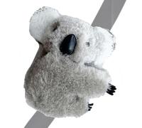Plush Koala Hair Clips for Women and Girls, Lindo Animal Hair Jaw Clamps for Strong Hold, Soft Koala Hair Claw for Ponytail, Lindo Plush Hair Accessories for Everyday and Use