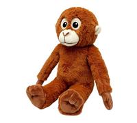 Plush Monkey Toy - 36cm Standing 24cm Sitting | Soft Stuffed Animal Doll | Cute Home Decor Plush Figurine For Kids Adults Bedroom Living Room Couch Shelf Travel Party Birthday Gift Decoration