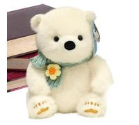 Plush Panda, Realistic Stuffed Bear, Soft Huggable Doll, Cozy Cushion Design, Gentle Fabric Material, Perfect for Little Boys, Girls, and Cuddly Companions