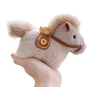 Plush Pendant For Keychain - Stuffed Auspicious Chinese Lunar Horse Plush Ornament | Cute Bag Charm For Women, Girls, Students, Girlfriend, School, Travel, Commuting, And Shoulder Accessories