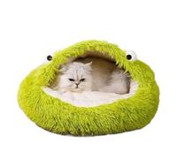 Plush Pet House Nest | Soft Cat Bed for Indoor Cats | Cozy Pet House | Winter Cat Cave Bed | Puppy Bed Cave | Plush and Soft Interior, Easy to Place in Any Room, Perfect for Indoor Use