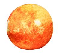 Plush Rattle Globe For Learning, 10x10Inches Soft Educational Earth Toy