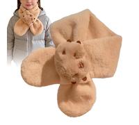 Plush Scarf | Capybara Winter Neck Warming Supplies | Cold Weather Neck Wraps - for Boys Girls Animal Lovers Students Daily Wear Themed Events Costume Parties Birthdays Holidays Park Zoo