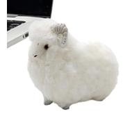 Plush Sheep - Realistic Lamb Toy Decoration | Soft Sheep Dolls | for Home Dormitory Living Room Office Windowsill Indoor Bedroom