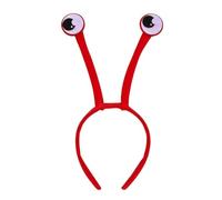 Plush Snail Antenna Headbands Plush Cute Red Snail Headpiece Antenna | Animal Hair Hoop Bands For Women, Girls, Teens, Halloween, Cosplay, Party, Holiday, Birthday, Photo Props Dress Up,