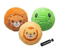 Plush Soccer Ball, Elastic Learning Toy, 7.87 Inches Interactive Soft Ball with Sturdy, Lightweight Material, Indoor Sports Balls with Fun Design, Kids Toy for Home and Bedroom