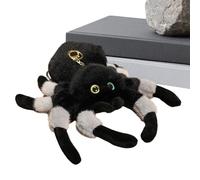 Plush Spider - Funny Soft Cartoon Doll Accessories, Cute Spider Keychain for Boys Men Women Children Christmas Birthday Holidays Travel Purse Wallet Pet Collar Luggage Backpack Use