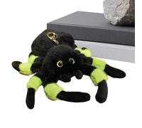 Plush Spider Toy, Funny Soft Cartoon Doll Accessory, Cute Spider Plush Keychain Pendant, Mini Lightweight Carry Design Feature, Novelty Charm Decoration, For Boys Men Women Children Christmas Birthday