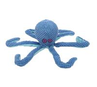 Plush Squeaky Dog Toy, Stuffed Sturdy Puppy Toys, Octopus Shaped Interactive Chew Toy, Soft, Ideal for Home, Outdoor Play, Engaging Pet Training and Exercise, 14.96x4.72x4.72 Inch