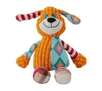 Plush Squeaky Dog Toys - Pet Squeaker Dolls, Small Stuffed Figures For Fetch Games, Fabric Apparatus With Internal Device, Animal Supplies, Soft Animals For Puppy Companionship, Interactive Play