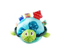 Plush Squeaky Dog Toys, Tough Squeaky Teeth Toys For Pet Puppy, Interactive Chew Toys For Dogs, Cute Turtle Ball Shape Dog Toys, Dog Chew Toys For Small Medium Large Dogs, Plush Dog Toy For Teething