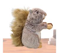 Plush Squirrel Toy, Huggable Furry Squirrel, Big Tail Squirrel, Animal Plush Toys, Squirrel Plushie for Kids, Plush Squirrel for Babies, Furry Squirrel Toy, Squirrel Stuffed Animal, Bedtime Plush Toy,