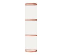 Plush Storage Tube, Stuffed Animal Storage, Clear Stuffed Toy Display Tube, Stuffed Animal Storage Organizer with Clear Tube, Stuffed Animal Organizer Tube for Playroom Display or Organization