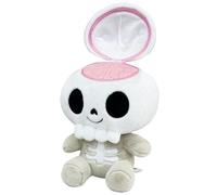 Plush Toy - 9.8 Inch Skeleton Soft Toys For Kids - Halloween Decorations Throw Pillow | Spooky Stuffed Animal | Human Skeleton Cushion For Kids Adults Sofa Bedroom Living Room Car Chair And Couch