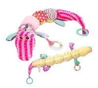 Plush Toy, Crinkle Plush Animal, Sensory Development Toy, Comfortable Texture Toy, Christmas Stocking Stuffer, 1.26x4.33x3.54 InchesEarly Development Product, Soft Cuddly Toy, Baby Sensory Toy, Toddl