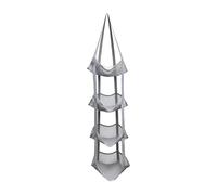 Plush Toy storageNet - 4 Tier Mesh Hanging Organizer Basket, Over Door Stuffed Animal Holder, Space Saving storageRack System, Durable Breathable Net Design | Bedroom Organization, Nursery storageS