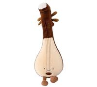 Plush Toy, Violin Chinese Lute Guitar Doll, Cute Cuddly Stuffed Musical Instrument, Soft Decorative Toys, Ideal for Kids, Birthday, Christmas, Living Room, Bedroom, 14.96 Inches
