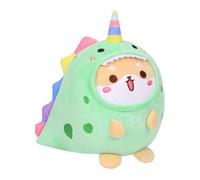 Plush Toys Soft Short Plush Dinosaur Owl Mermaid Doll Cute Stuffed Animal