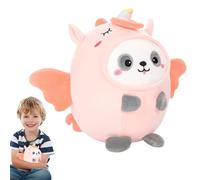 Plush Toys Soft Short Plush Dinosaur Owl Mermaid Doll Cute Stuffed Animal