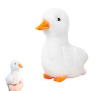 Plush Yellow Duck Stuffed Animal - Soft Cuddly Toy, Huggable Animal Doll | Adorable plushe Gift, Flufy Duck Figure for Birthday Present, Kids Room Decor, Boys Girls, Nap Time Buddy