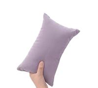 PLUSHCEWT Mini almohadas para dormir 28 x 18 cm Almohada de viaje pequeña Pequeñas almohadas de algodón para adultos, niños, mascotas, perros, cuello, muñeca, lumbar y rodilla, lavable a máquina