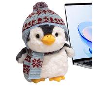 Plushingele - Decoración de muñecas para animales de bebé de nieve de dibujos animados, deliciosa herramienta de decoración exterior para dormitorio, sala de estar, sala de niños, sofá, coche, cama