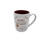 PlusHome Taza de Cerámica 8x10cm para Mamá / Papá / Mare / Pare - Regalo Perfecto para el Día de la Madre y del Padre.33CL