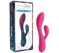 PlusOne Dual Vibrating Massager Pink