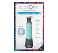 plusOne - Set Cuidado Íntimo- Incluye: Recortador de Partes Íntimas y Bala Vibradora - Pensado para Recortar el Pelo Corporal, Pelo Púbico y Zonas Íntimas - Apto Para Viajar - Depilación y Recorte