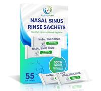 PLUSQMED Caja de 40 unidades de sal de enjuague nasal de 2,7 g, sal de olla Neti, sal de riego nasal, alivio de senos nasales, lavado nasal.