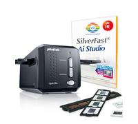 Plustek OpticFilm 8200i AI Film/Slide Scanner 7200 x 7200DPI Negro - escáneres (36,8 x 25,4 mm, 7200 x 7200 dpi, 48 bit, 24 bit, 36 seg/página, 113 seg/página)