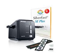 Plustek OpticFilm 8200i SE - Escáner de películas y Diapositivas de 35 mm. 7200 dpi / 48-bit de Salida. Eliminación de Polvo/arañazos por Infrarrojos integrada. Paquete Silverfast SE Plus 8, Wins/Mac