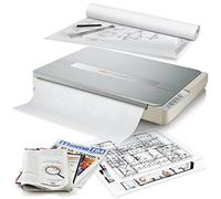 Plustek OS1180 - Escáner Plano para gráficos y Documentos en Formato A3, diseño Adecuado para bibliotecas, escuelas o pequeñas oficinas - Escaneo de Documentos A3 en 9 Segundos Aprox