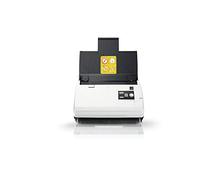 Plustek SmartOffice PN30U - Escáner de Documentos dúplex en Red con detección ultrasónica de Doble Hoja (ADF, 600 PPP, 30 ppm) Que Incluye Software DocAction para Windows y Mac