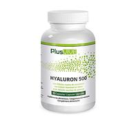 Plusvive - Ácido Hialurónico 90 cápsulas con 500 mg hialurónico vegano - 500-700 kDA - con extracto de manzana