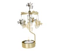 Pluto Design Carrillón con ángeles voladores Dorado