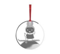 Pluto Design Colgante decorativo Miffy winter Plata
